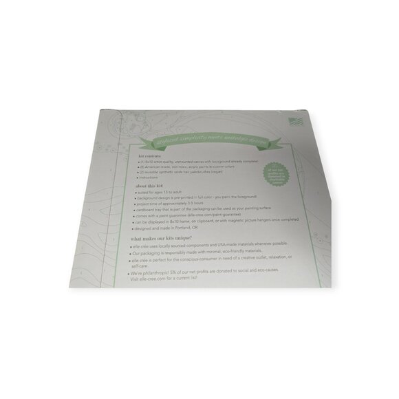 Elle Cree Martin Luther King Jr. Paint-by-Number Kit NIB - Picture 11 of 11